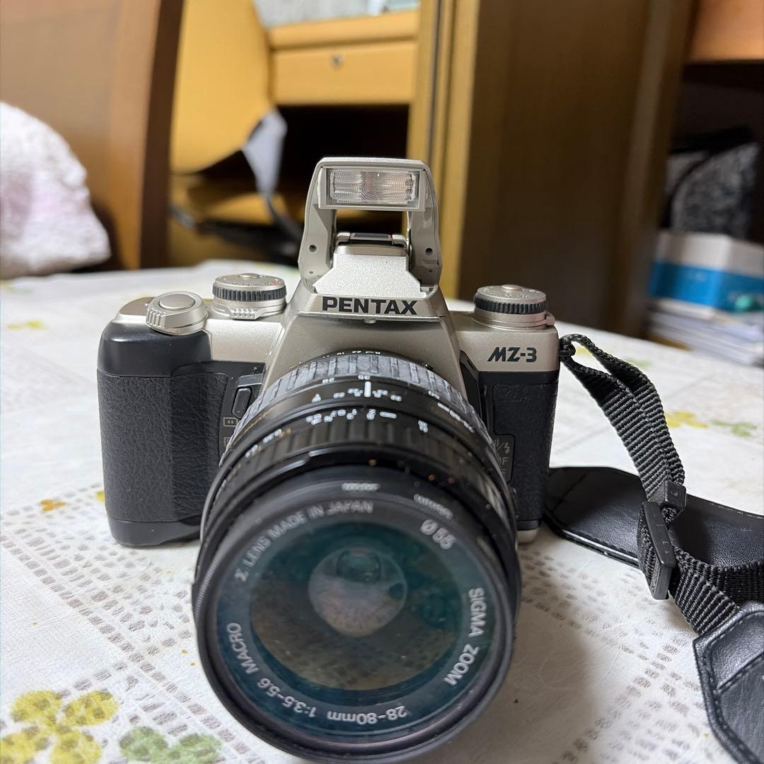 PENTAX MZ-3 フィルム一眼レフカメラ SIGMAレンズ付き