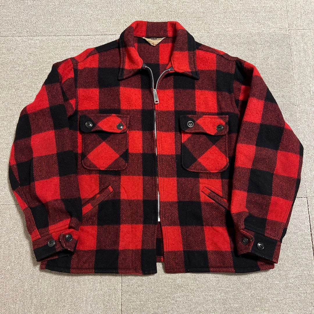 ハ*ウ様 FOREMOST pennys バッファローチェック　ウールマッキーノ