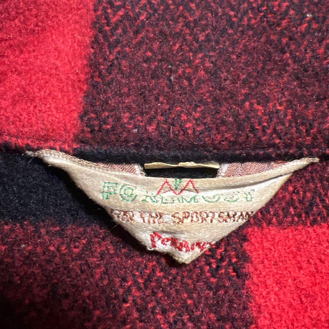 ハ*ウ様 FOREMOST pennys バッファローチェック　ウールマッキーノ