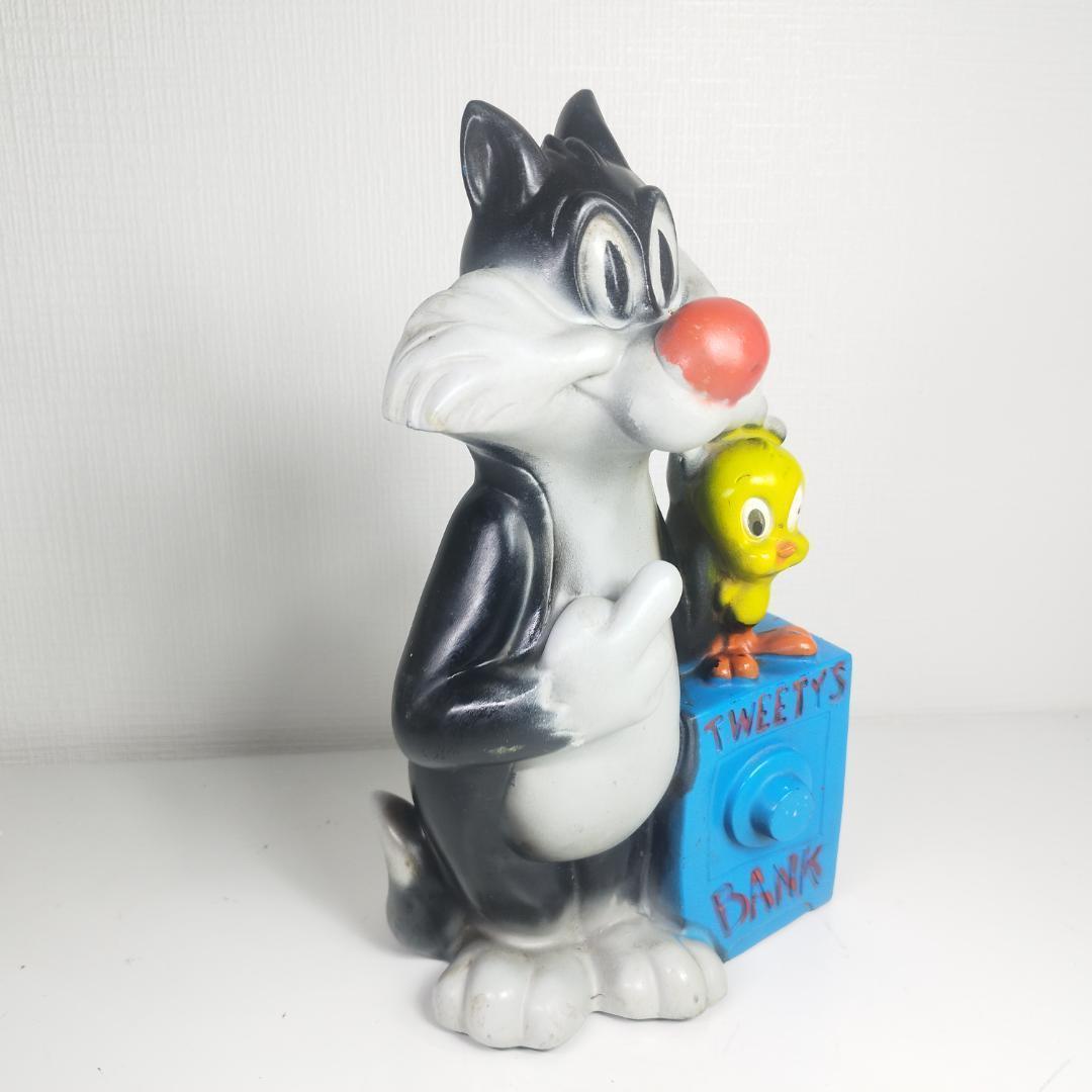 トゥイーティーピギーバンク 1972年 アメリカ 貯金箱 レア ビンテ hTB0