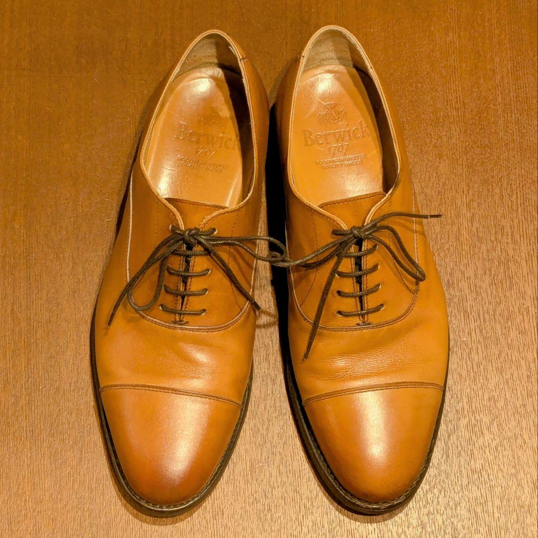 Berwick 5224 ストレートチップ バーウィック ブラウン 7