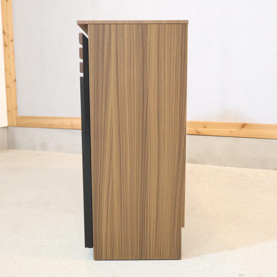 アルススタイル ウォールナット カウンター下収納 サイドボード リビングボード