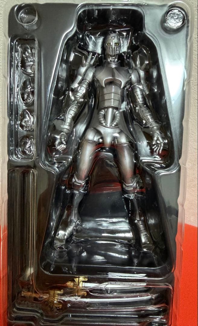 希少初版/超像可動ジョジョ/シルバーチャリオッツ(荒木飛呂彦指定カラー)