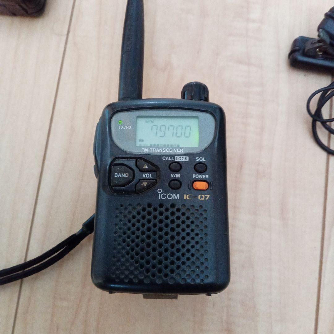 KENWOOD・Icom 他 ハンディトランシーバー＆広帯域受信機 ジャンク5台