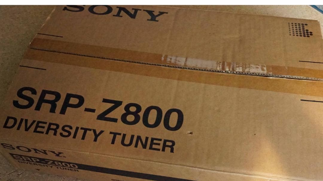 SONY 800MHz帯　ダイバシティチュナー SRP-Z800 　完動・美品