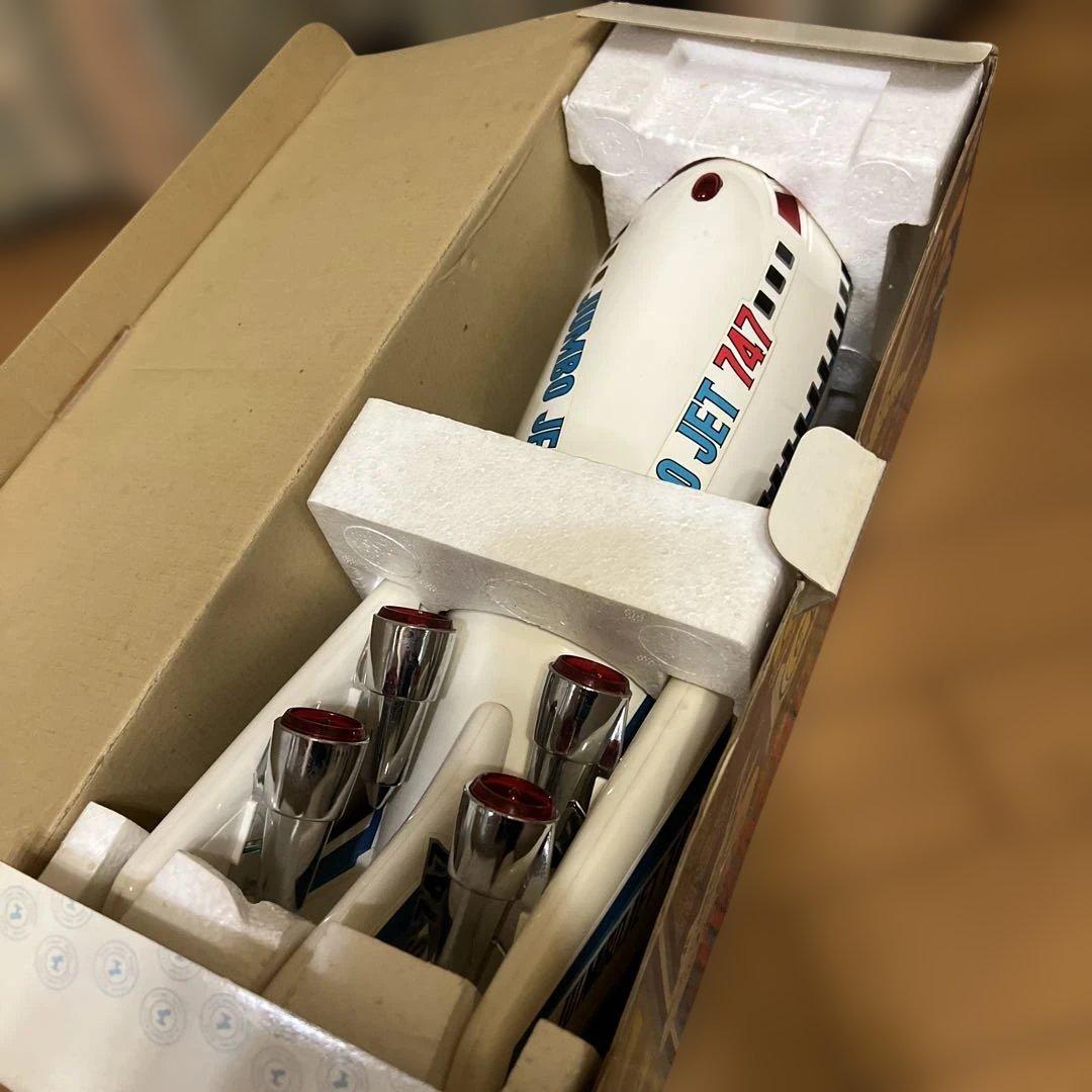 ジャンボジェット747 飛行機　昭和レトロ　絶版