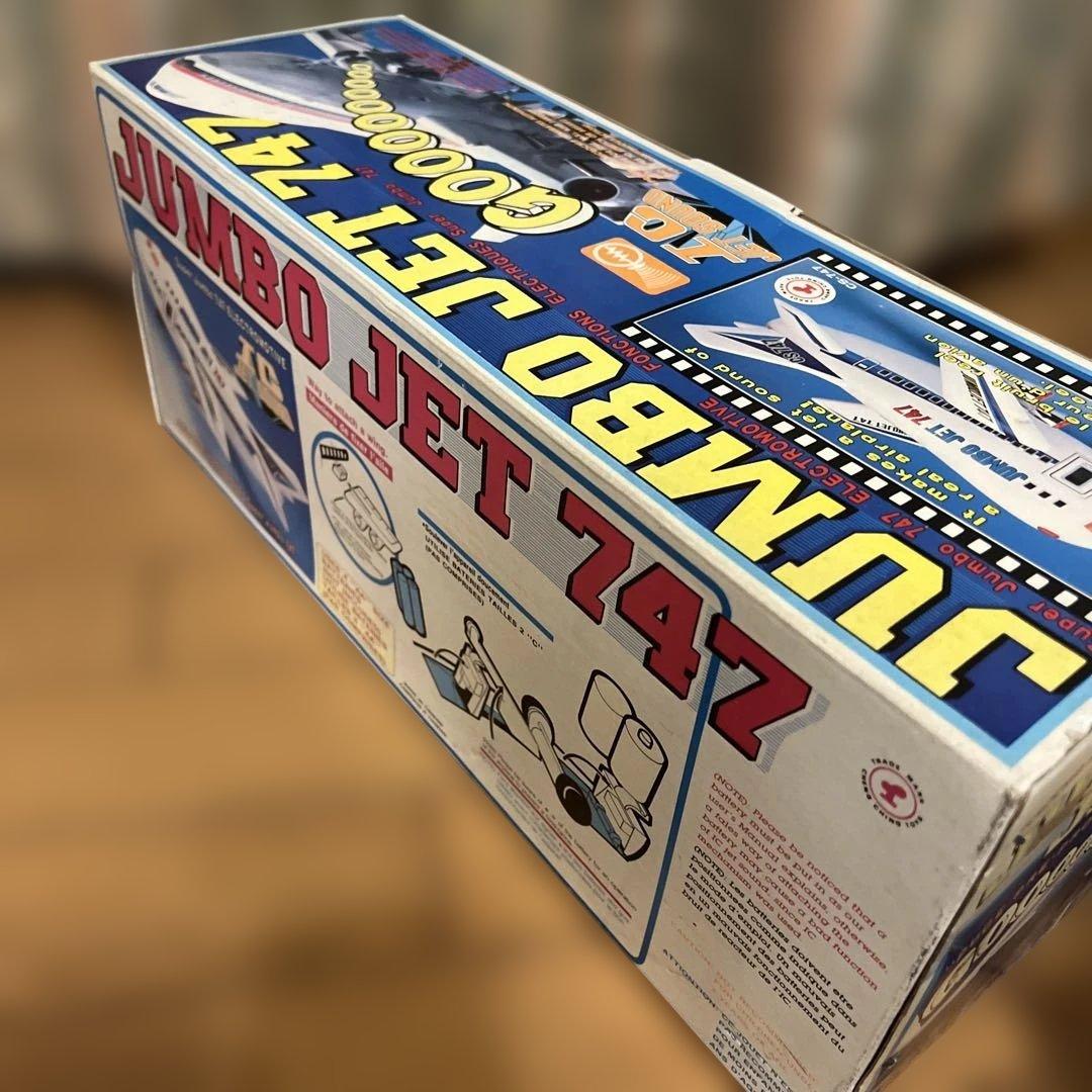 ジャンボジェット747 飛行機　昭和レトロ　絶版