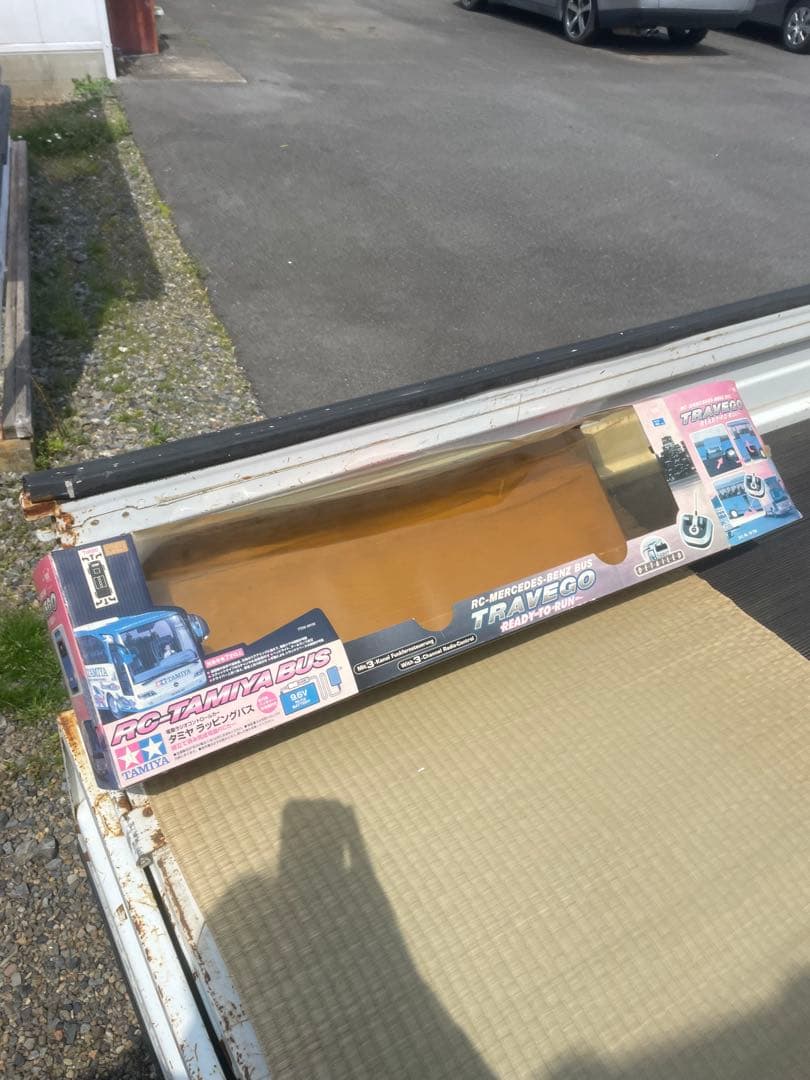 タミヤ　RC 電動ラジオコントロールカー　ラッピングバス　完成品　開封　未使用品