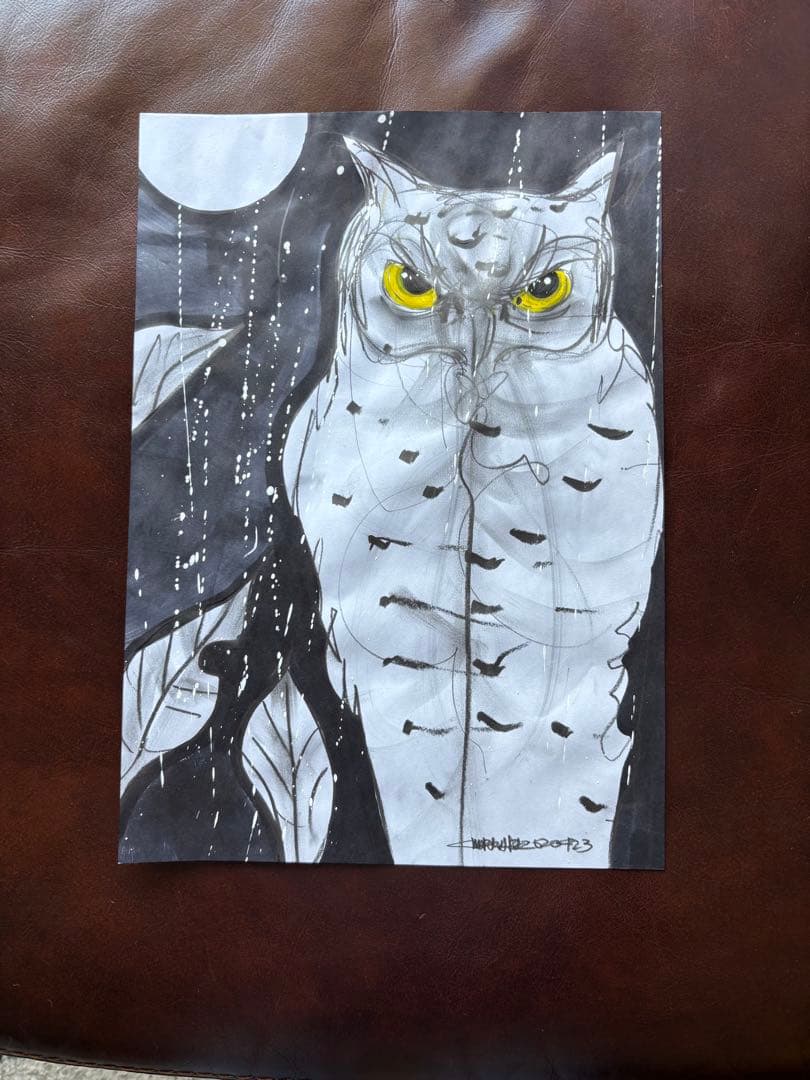 木原千春さんドローイング20点