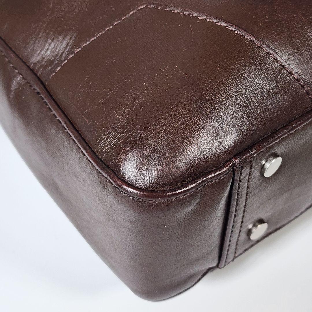 ヴィヴィアンウエストウッド ビジネスバッグ 2way A4可 茶