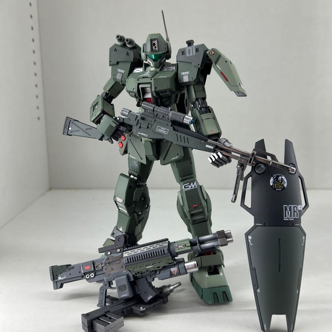 ガンプラ　塗装済み完成品　MG修正改造オリジナルカラー