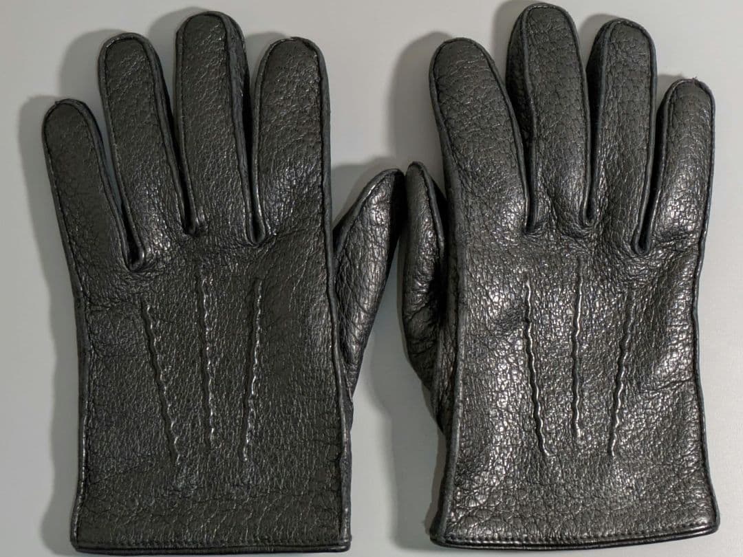 DENTS ペッカリー グローブ カシミヤライニング 黒