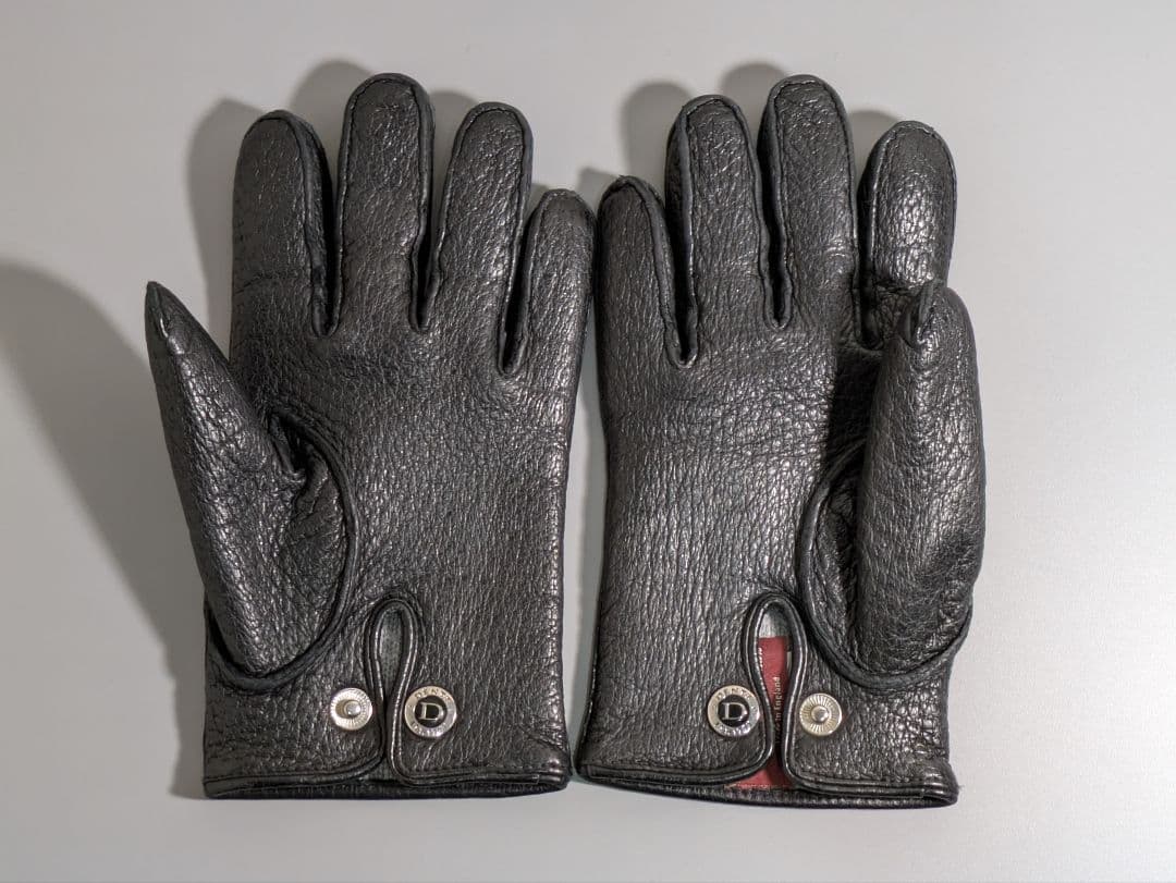 DENTS ペッカリー グローブ カシミヤライニング 黒