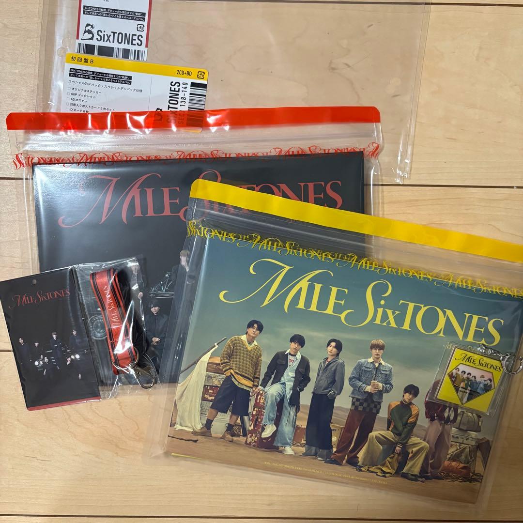 SixTONES MILESixTONES 初回A.Bセット Blu-ray
