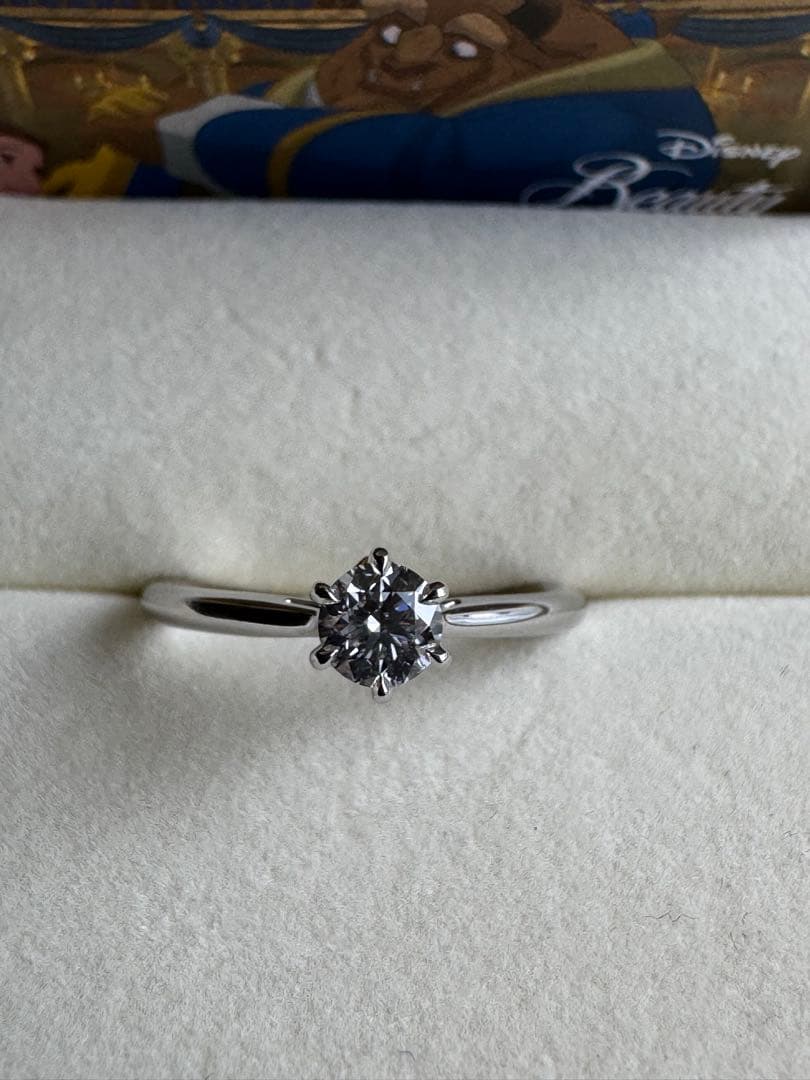 【K.UNO】The Enchanted Rose 『美女と野獣』婚約指輪