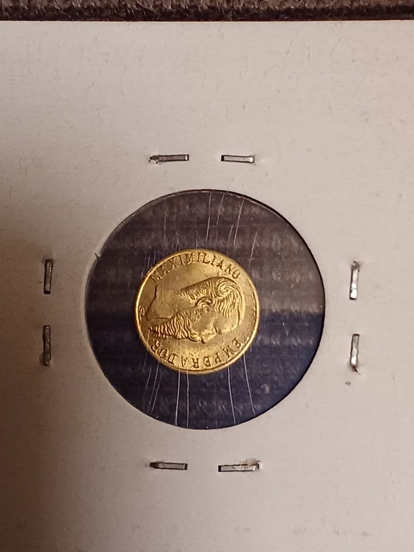 メキシコ 金貨 1ペソ 未使用　本物