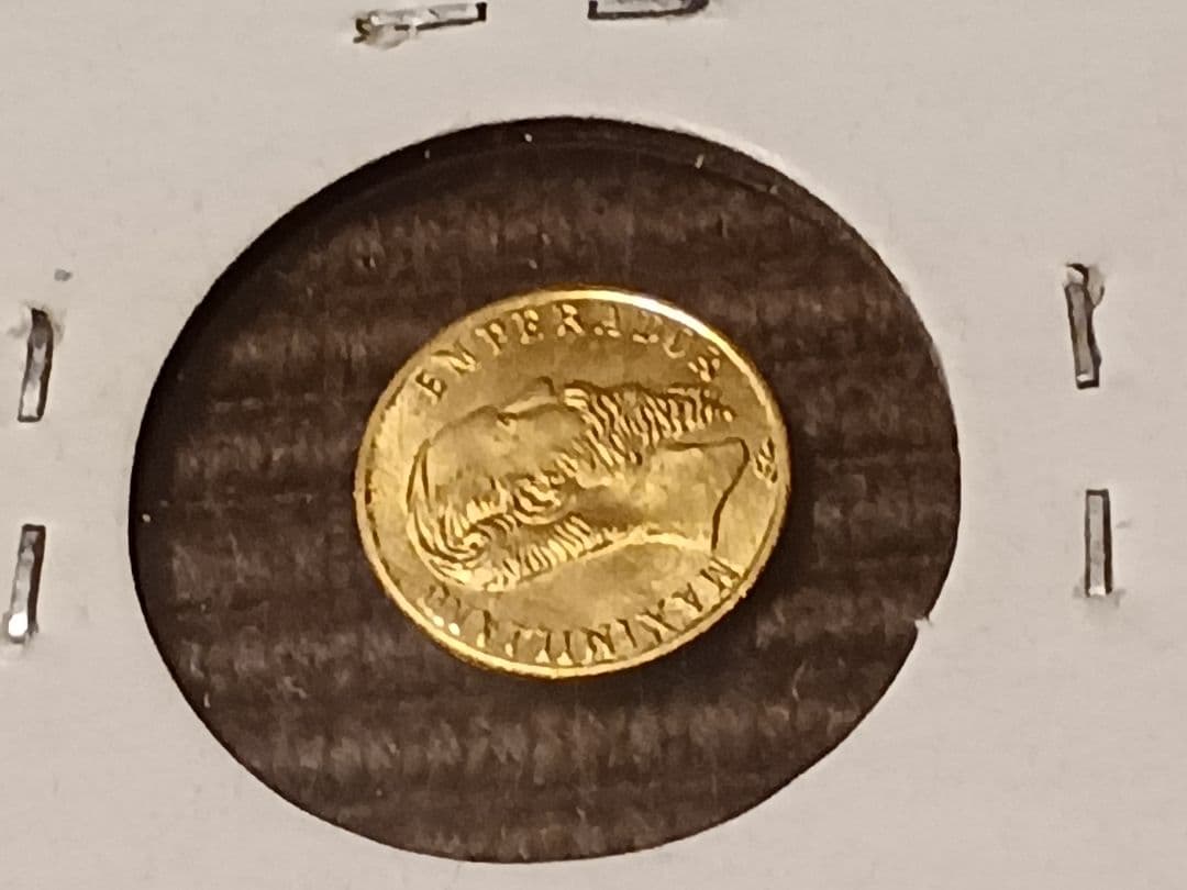 メキシコ 金貨 1ペソ 未使用　本物