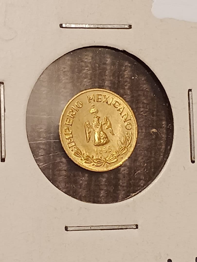 メキシコ 金貨 1ペソ 未使用　本物