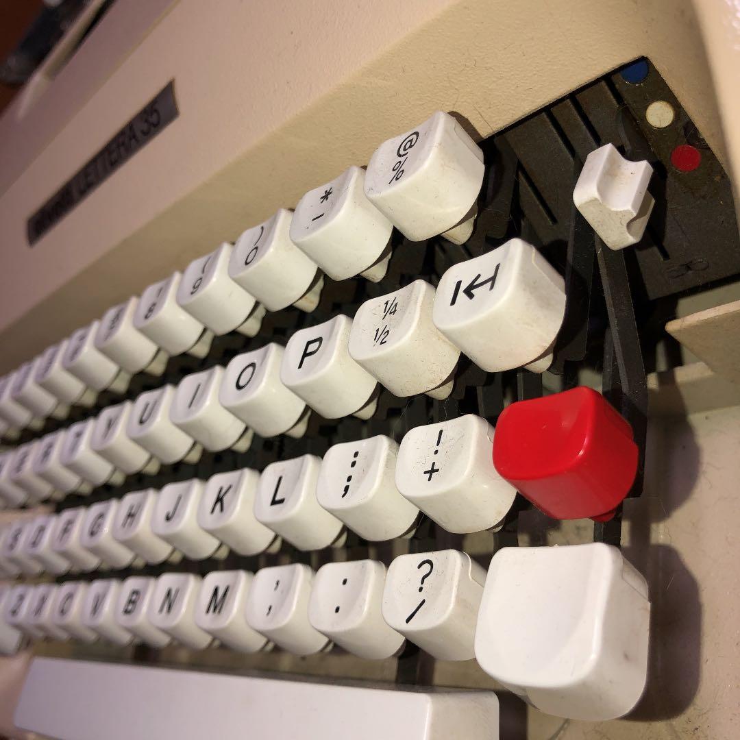 タイプライタ