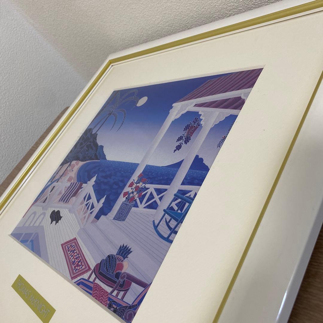 トーマス・マックナイト　Thomas McKnight 版画、絵画　40cm