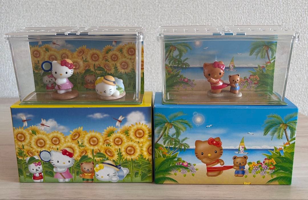 ハローキティ　プチリウムフィギュア