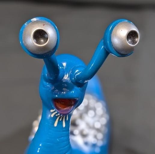 ナメゴン「ウルトラＱ」登場怪獣（ブルマァク復刻）ソフビフィギュア