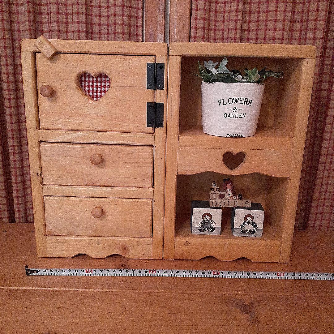 C73.カントリー家具(ライトオーク色)2点セット