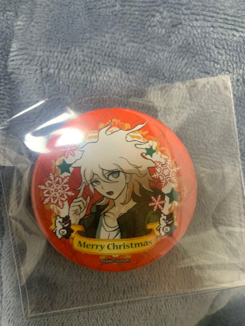 ダンガンロンパ プリロール クリスマス 缶バッジ 狛枝 凪斗