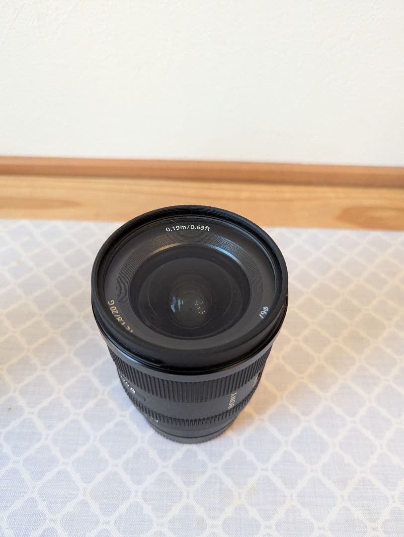 【美品おまけ付】SONY FE 20mm F1.8 G 広角レンズ