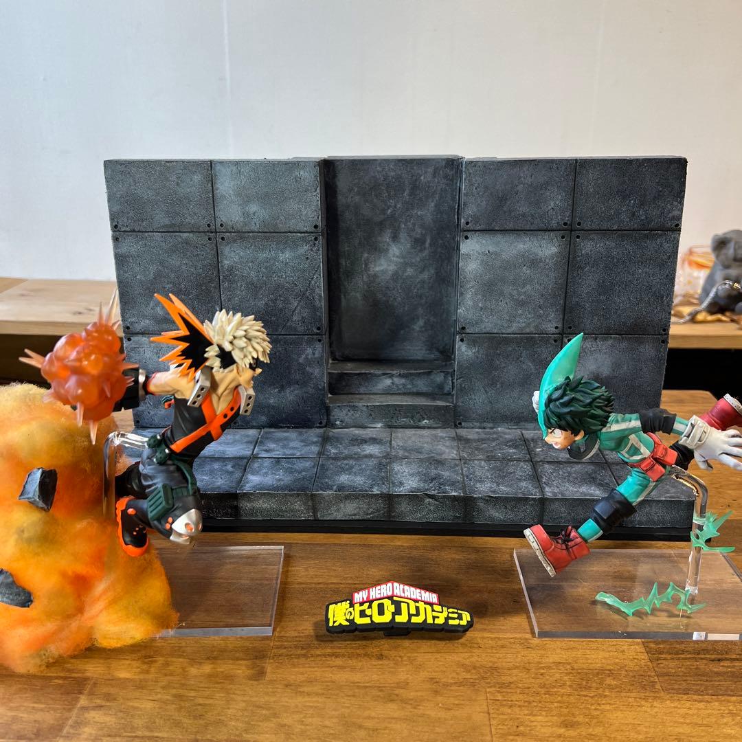 『デクvs 爆轟』　僕のヒーローアカデミア　ジオラマ