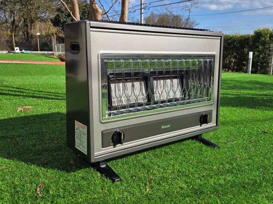 hanabi様用　リンナイ都市ガスストーブ ガスホース付き　4m