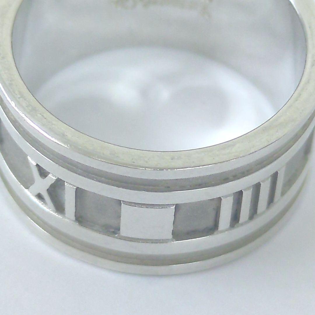 ティファニー アトラス ワイドリング シルバー925 メンズ 約22号