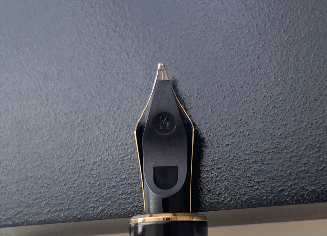 パーカー 万年筆 デュオフォールド ブラック　インクカートリッジ(5本)付き