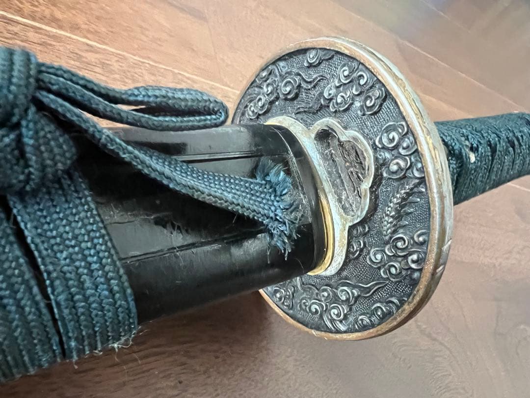 アンティーク模造刀 合金メッキ 刃文 コスプレ 時代劇