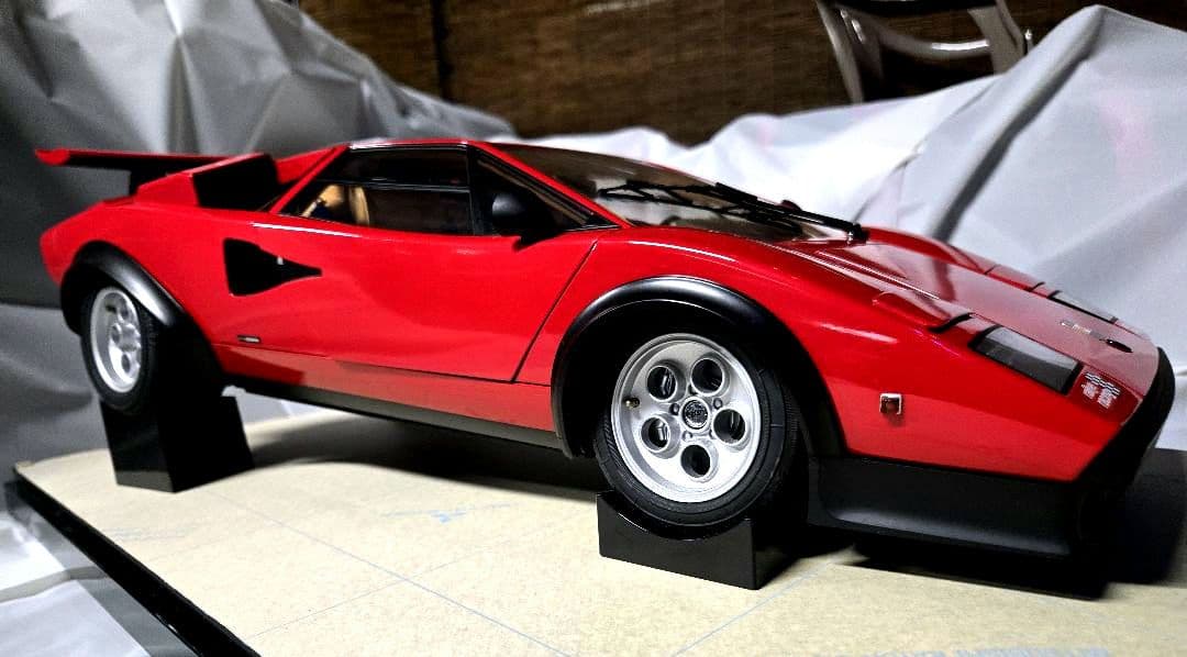 ディアゴスティーニ 1/8 ランボルギーニカウンタックLP500S