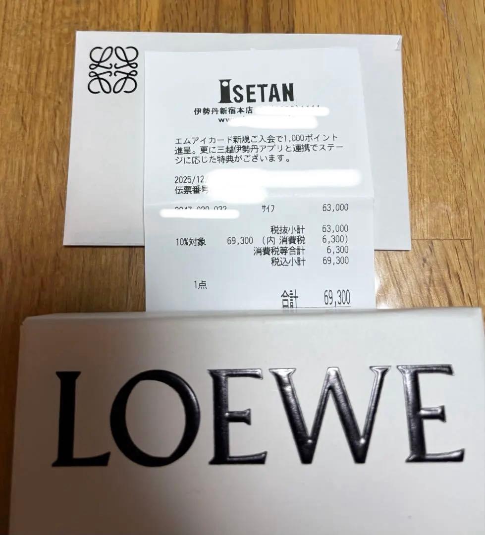 極美品＊アナグラム スクエア カードホルダー　ライトゴースト ケース