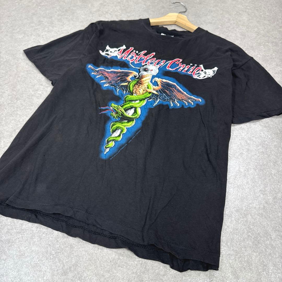 希少 80S ヴィンテージ バンドTシャツ Motley Crue 当時物 L