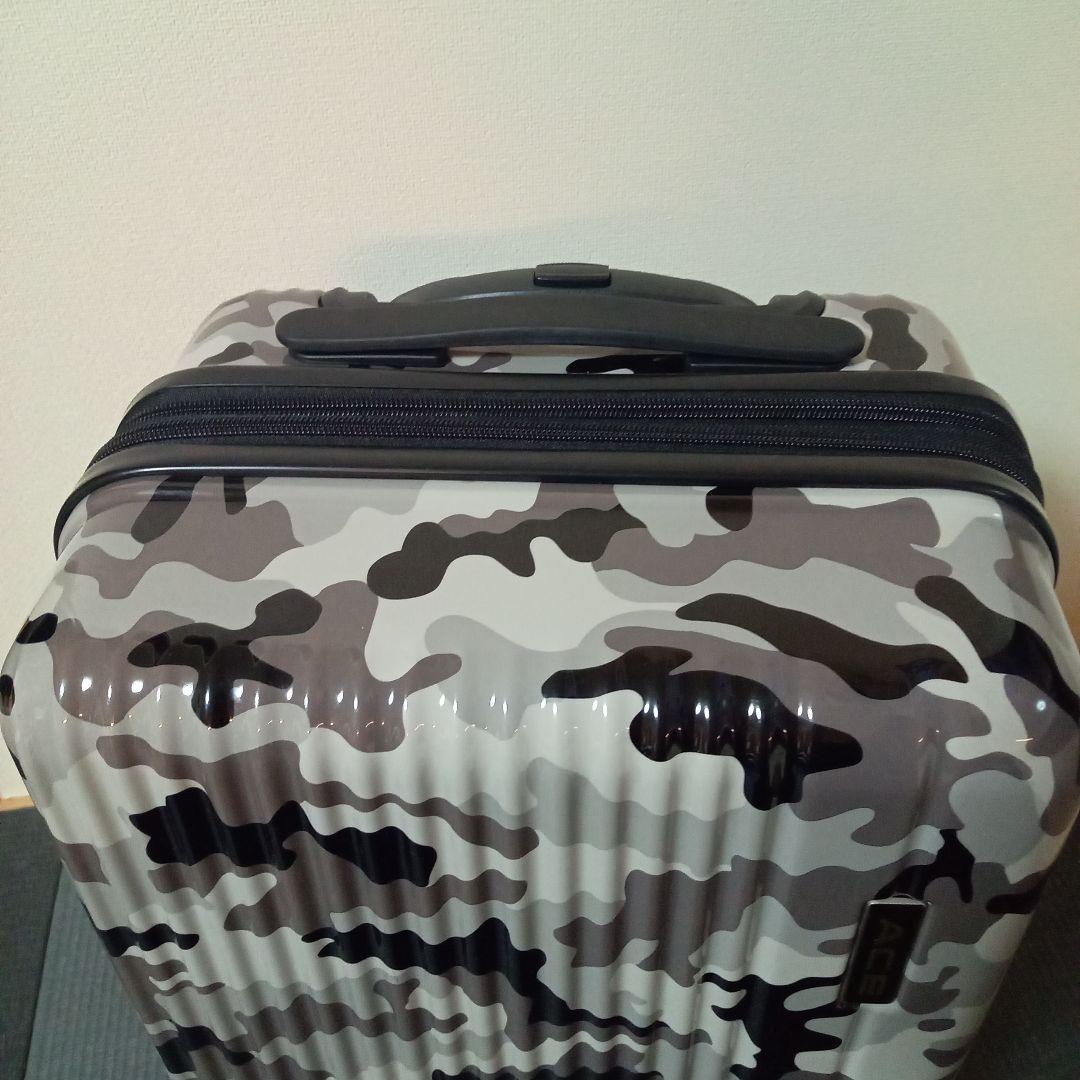 ACE エース キャリーバッグ 迷彩 4輪 TSAロック 機内持ち込みサイズ