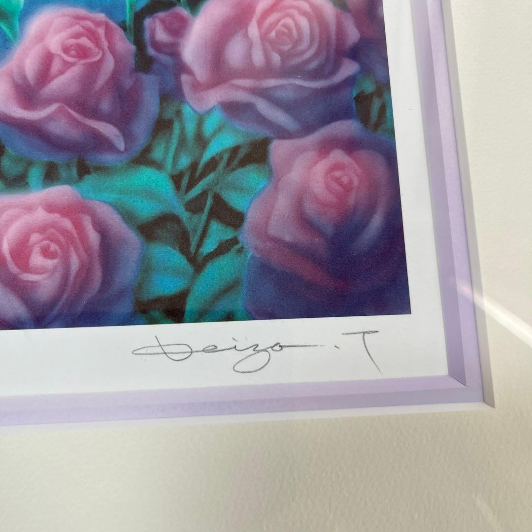 塚本 馨三　「ムーンライトシャトー」　絵画　ジクレー