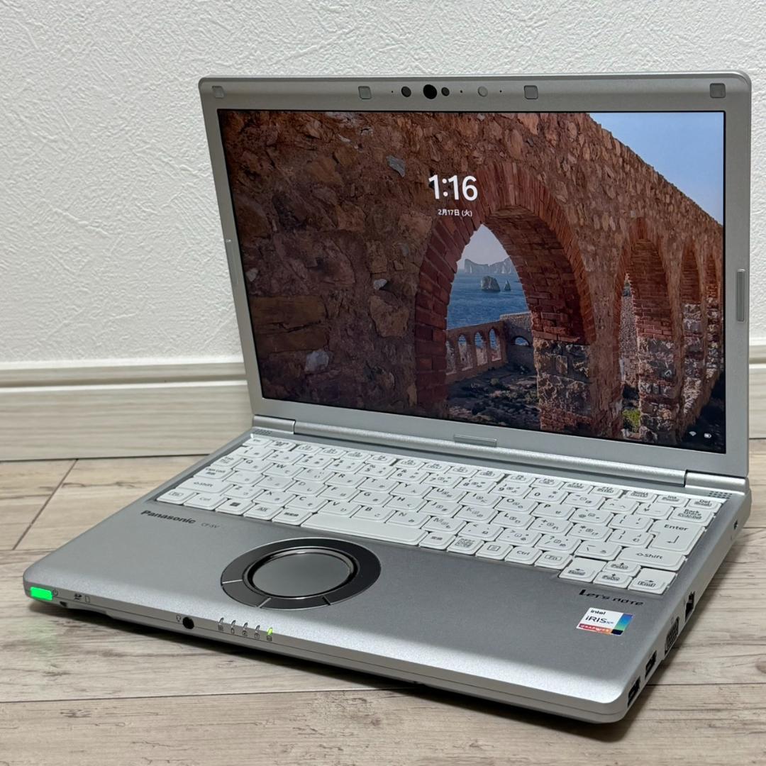 即利用可能♫ レッツノート Core i5 8GB SSD256GB 12.1