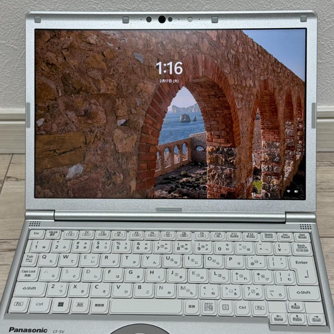 即利用可能♫ レッツノート Core i5 8GB SSD256GB 12.1