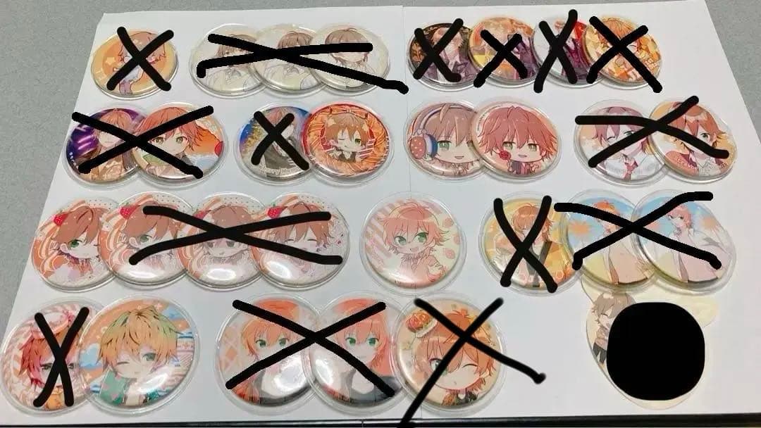 すとぷり ジェルくん 缶バッジ(値下げしました)