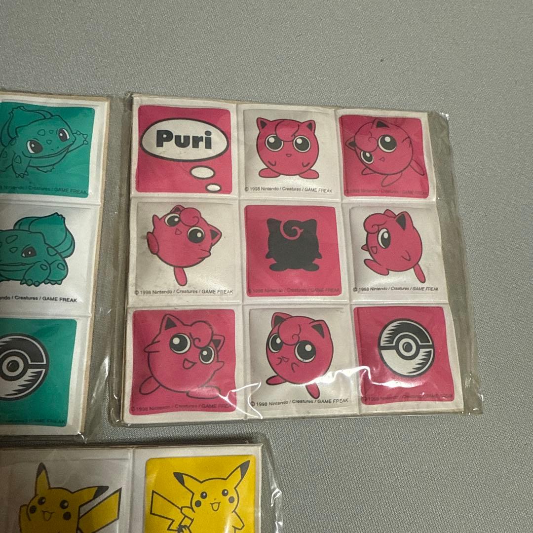 ポケモンセンター 2000年 マグネット ピカチュウ フシギダネ プリン