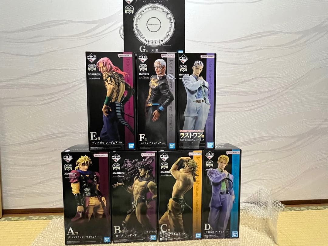一番くじ ジョジョの奇妙な冒険 Evil Party フィギュア　セット