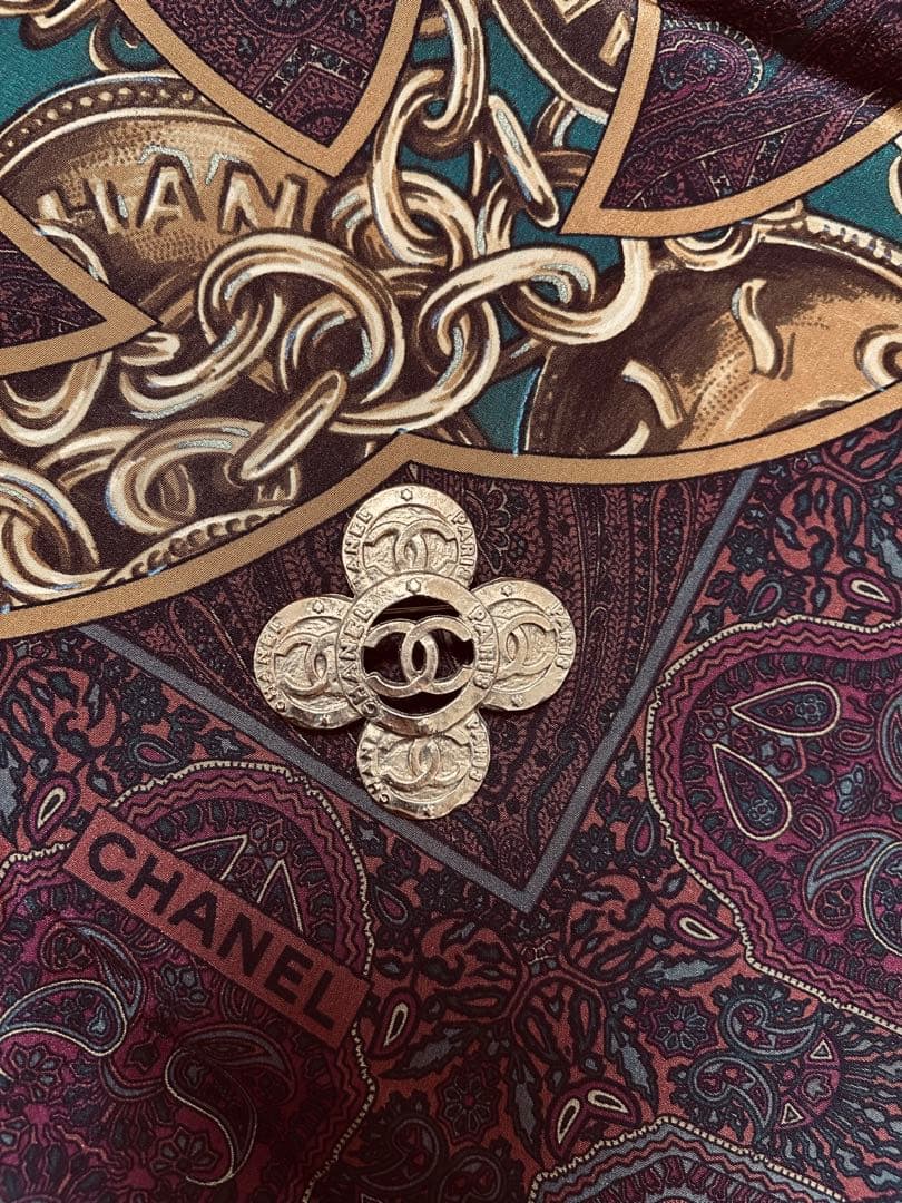 CHANEL ブローチ　モチーフ　シャネル　ヴィンテージ