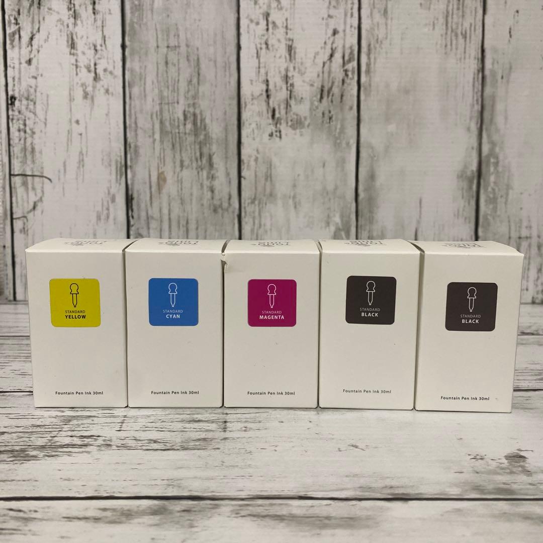 調色インク 30ml ボトル×5色 ＋3種セット