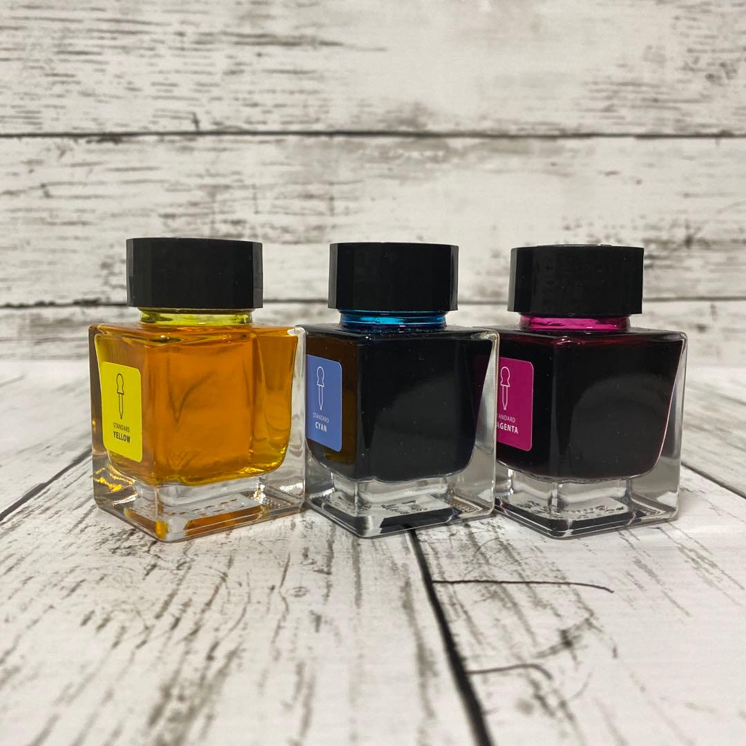 調色インク 30ml ボトル×5色 ＋3種セット