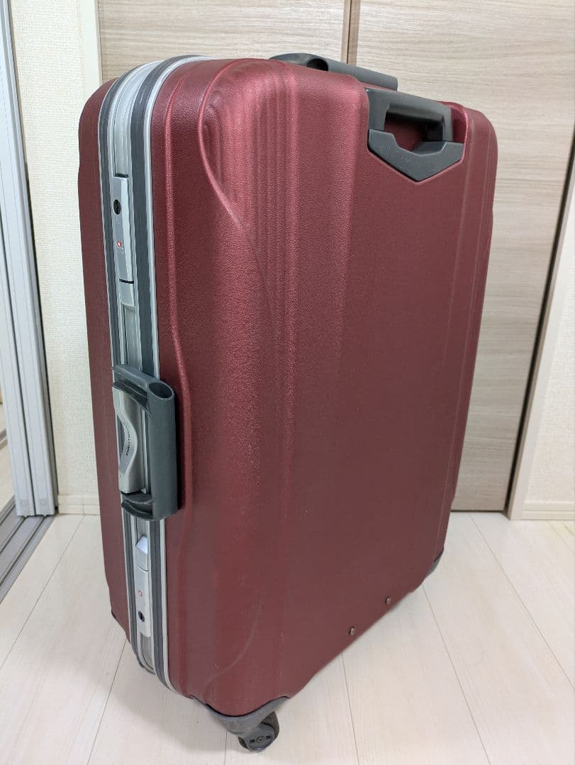 プロテカ　エキノックスライト　スーツケース　TSAロック　レッド　ハード系