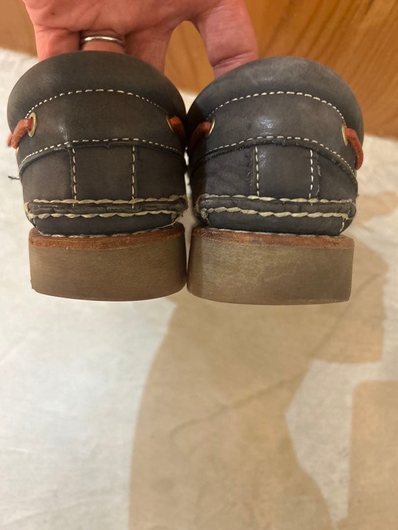 ティンバーランド 3eye デッキシューズ 7インチ ネイビー