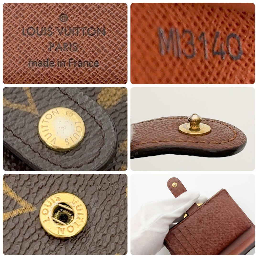 新型★ルイヴィトン ヴィエノワ モノグラム 二つ折り財布 がま口財布